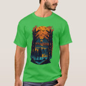 T-shirt Zombie Apocalypseraining Camp boy (Devant)