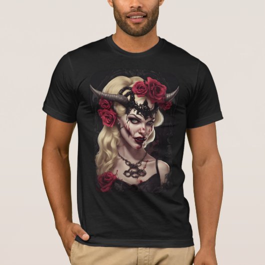 T-shirt Zombie Babe 06 (Devant)