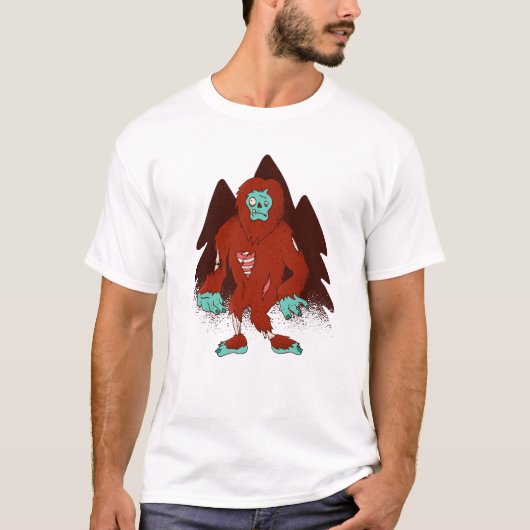 T-shirt Zombie Bigfoot (Devant)