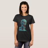 T-shirt Zombie by Haunted Horror Halloween 6 (Devant entier)