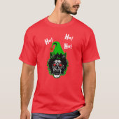 T-shirt Zombie - Casquette courbe Ho! Ho ! Ho ! (Devant)