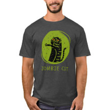 Zombie Chat Funny Halloween Éffrayant