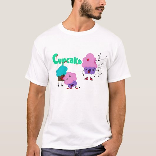 T-shirt Zombie Cupcakes (Devant)