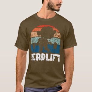 T-shirt Zombie Deadlift Funny Gymnase Halloween Fitness