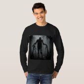 T-shirt zombie déplaisant (Devant entier)