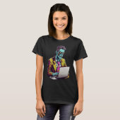 T-shirt Zombie Executive : Heures supplémentaires de trava (Devant entier)