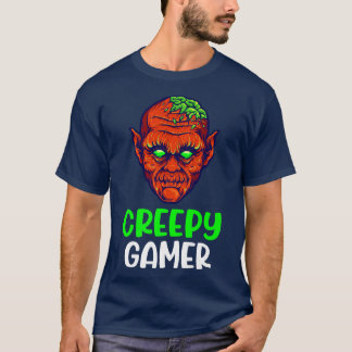 T-shirt Zombie Gamer Déplaisant Halloween jeu vidéo Skelet