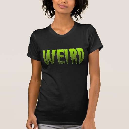 T-shirt Zombie Halloween gothique étrange et effrayant (Devant)