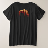 T-shirt Zombie Halloween Plus Taille Costume Zombi (Design dos)