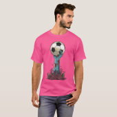 T-shirt Zombie Hands Soccer Funny Horror Scary Halloween C (Devant entier)