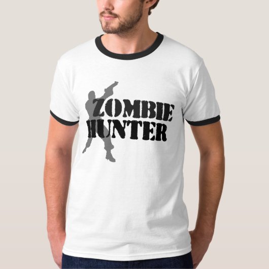 T-shirt Zombie Hunter (Devant)