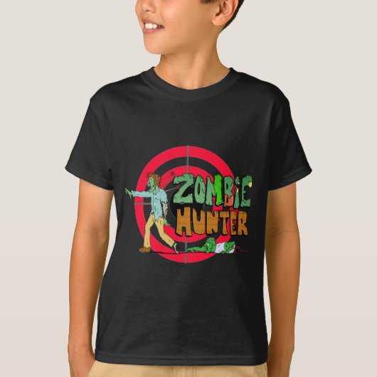 T-shirt Zombie Hunter (Devant)