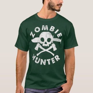 T-shirt Zombie Hunter Chasseur drôle de zombies