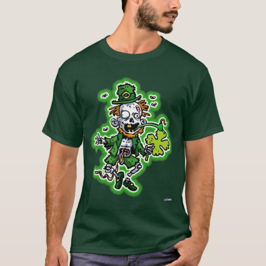 T-shirt Zombie Leprechaun (Devant)