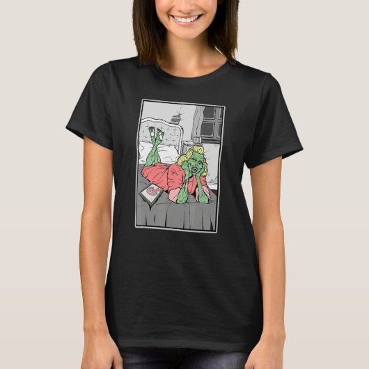 T-shirt Zombie Love graphic art (Devant)