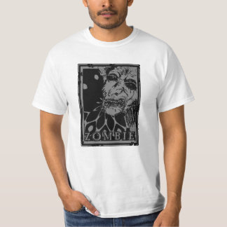 T-shirt ZOMBIE- Noir & Gris