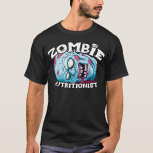 T-shirt Zombie NUTRITIONIST Halloween Simple Costume