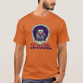 T-shirt ZOMBIE Orange Eyes Cheveux verts (Devant)