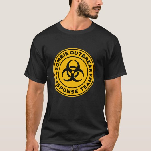 T-shirt Zombie Outbreak (Devant)