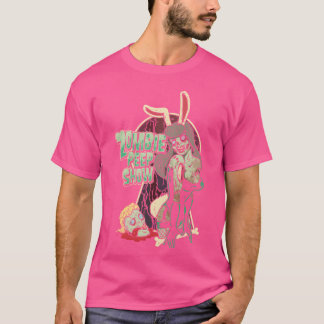 T-shirt Zombie Peep Show PinUp vintage