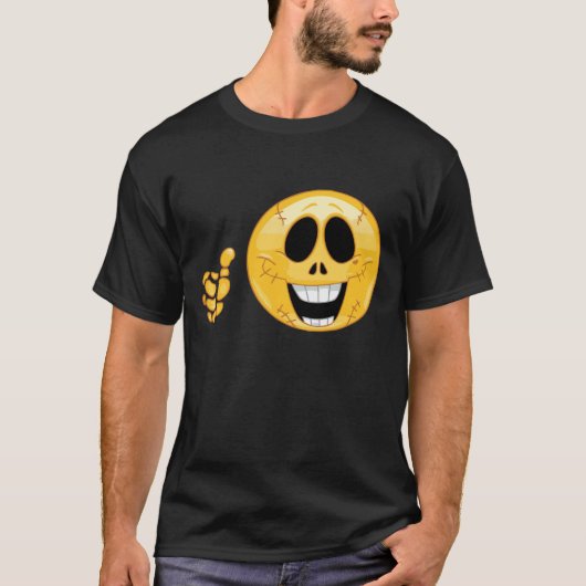 T-SHIRT ZOMBIE SMILES (Devant)