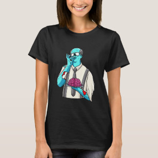 T-shirt Zombie Teacher Love Brains Halloween Costume Trick