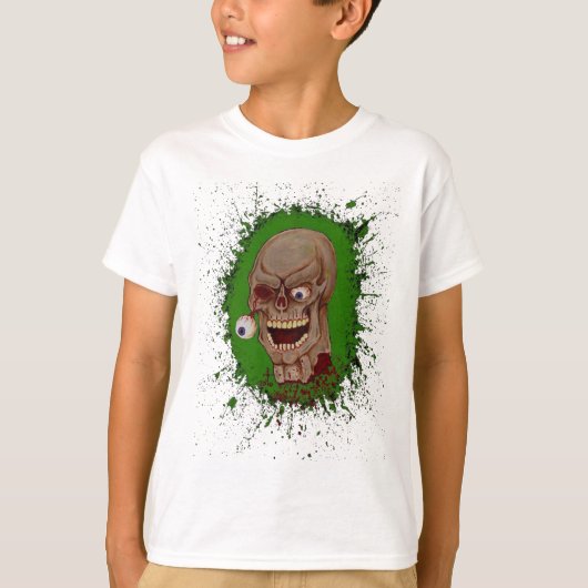 T-shirt Zombie toxique (Devant)