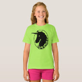 T-shirt Zombie Unicorn (Devant entier)