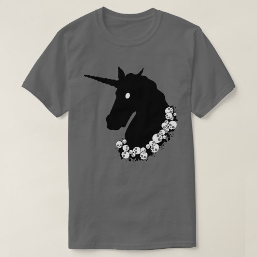 T-shirt Zombie Unicorn (Design devant)