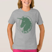 T-shirt Zombie Vert Unicorne (Devant)