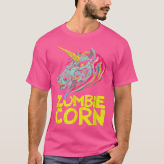 T-shirt Zombiecorn Zombie Unicorn Amateurs Halloween Anima