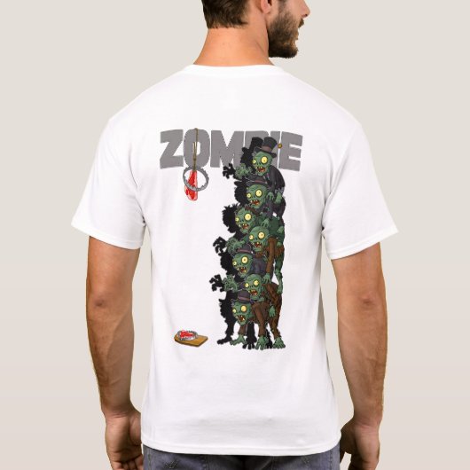 T-shirt zombies (Dos)