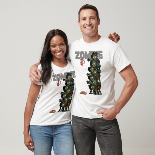 T-shirt zombies (Unisexe)