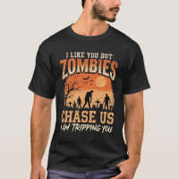 Zombies Drôles de Halloween Nous Pourchassent Desi