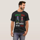 T-shirt zombies eat brains don't worry you're safe (Devant entier)