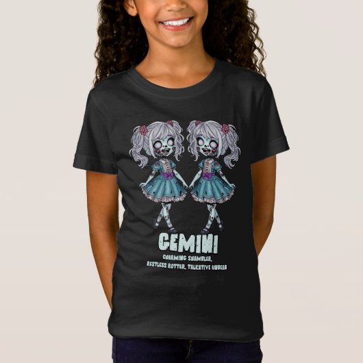 T-Shirt Zombies Gemini (Devant)