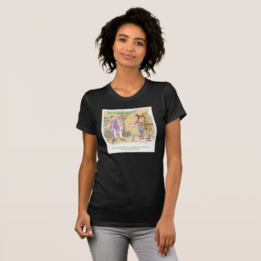T-shirt Zombies habiller Meilleures femmes bella toile T-s (Devant entier)