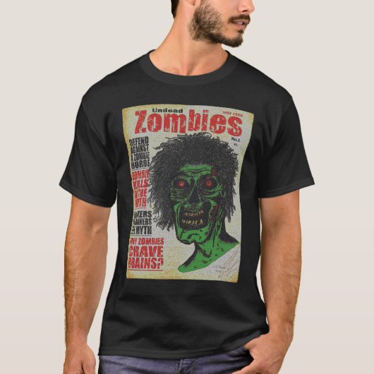 T-shirt ZOMBIES - Le Magazine (Devant)