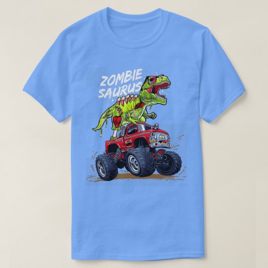 T-shirt Zombiesaurus Dinosaurrex 2 (Design devant)