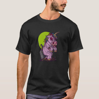 T-shirt Zombieunicorne