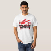 T-shirt Zombis de la "tronçonneuse" I (Devant entier)