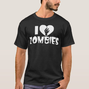 T-shirt zombis du coeur i