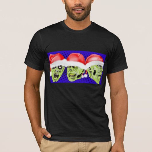 T-shirt Zombis joyeux (Devant)