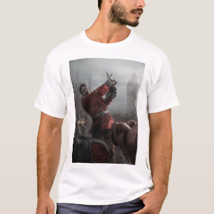 T-shirt ZombiU Concept art de jeu d'horreur zombie Garde d