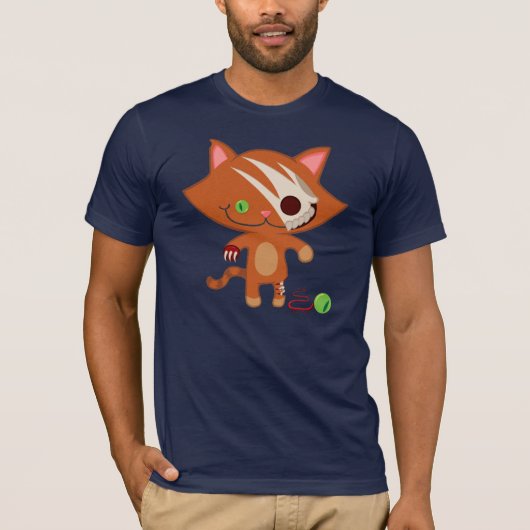 T-shirt ZOMBuddIES Miauler-Miaulent édition (Devant)