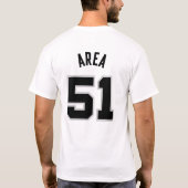 T-shirt Zone 51 (Dos)