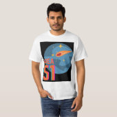 T-shirt zone 51 (Devant entier)