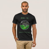 T-shirt Zone 51 (Devant entier)