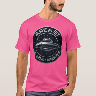 T-shirt Zone 51 - Département anti-gravité