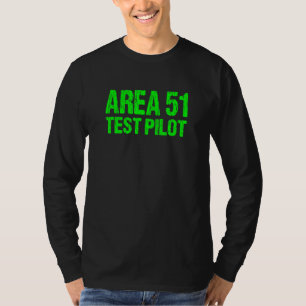 T-shirt Zone 51 Essai Pilote Rétro Halloween Costume Roswe
